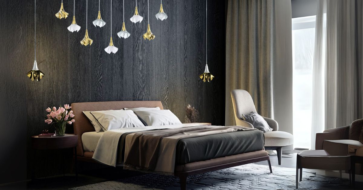 Inspirace pro vás: Závěsná svítidla do ložnice a moderní lustry nad postel