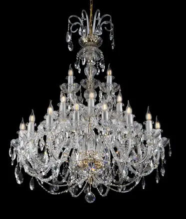 Křišťálový luxusní lustr EL10228+302PB Křišťálový luxusní lustr EL10228+302PB