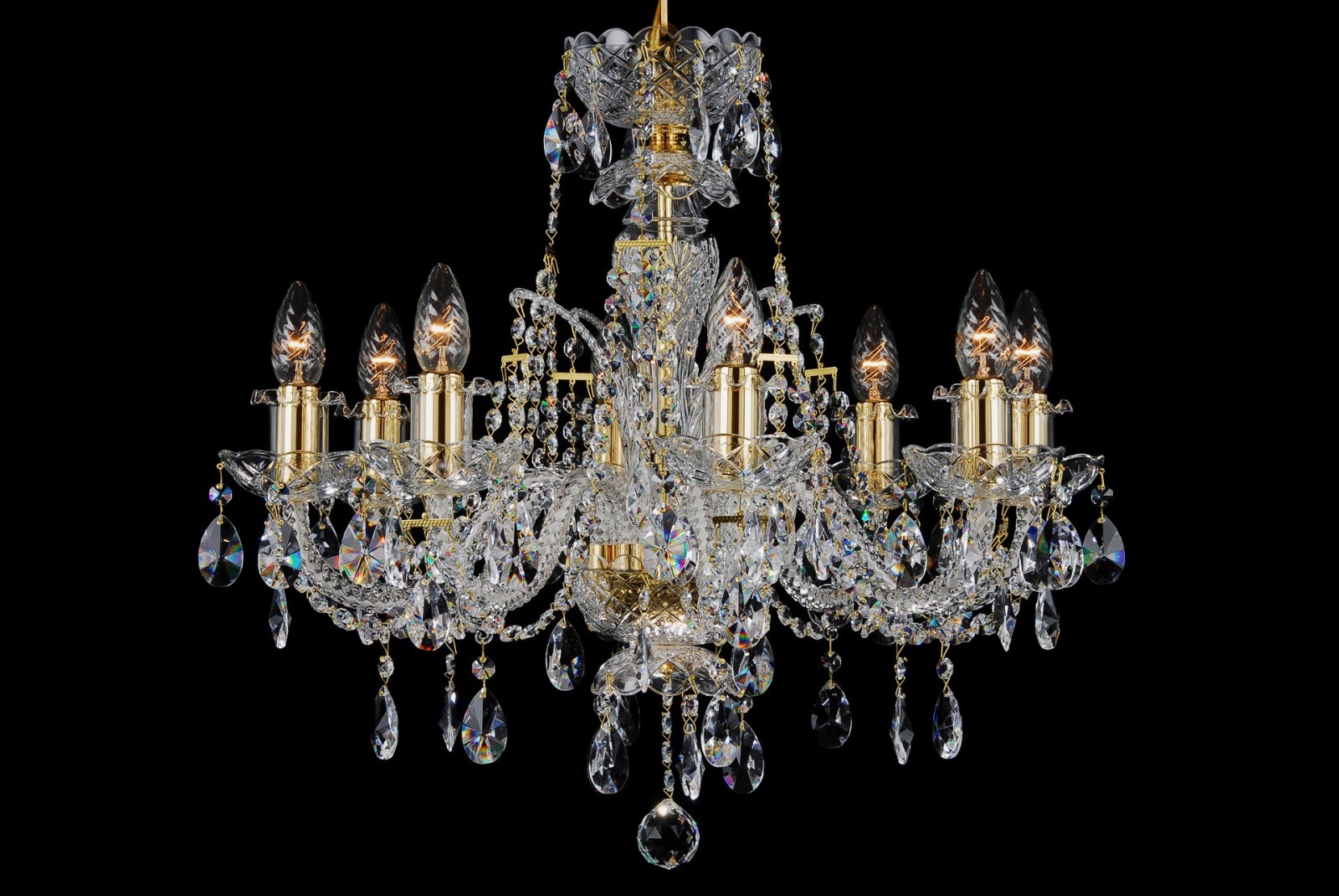 modern chandelier crystal